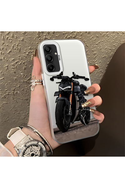 CHICASELUX Samsung Galaxy A15 4G/5G Compatible Cool Sport Motorcycle Printed ...