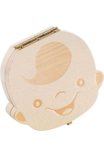 STARSTAR Baby boy's teeth box, collection box for baby teeth, baby hair, and ...