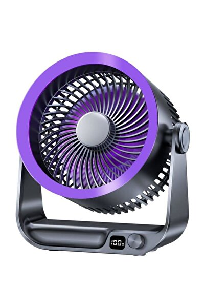 Morvena Picks Ventilator - 10 setări de viteză - Funcționare silențioasă - Re...