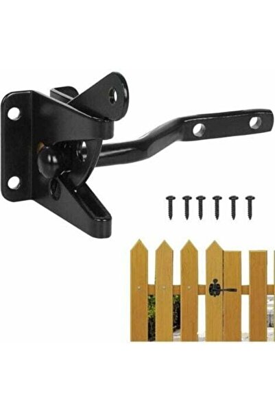 STARSTAR Black automatic door latch, automatic garden door latch, garden door...