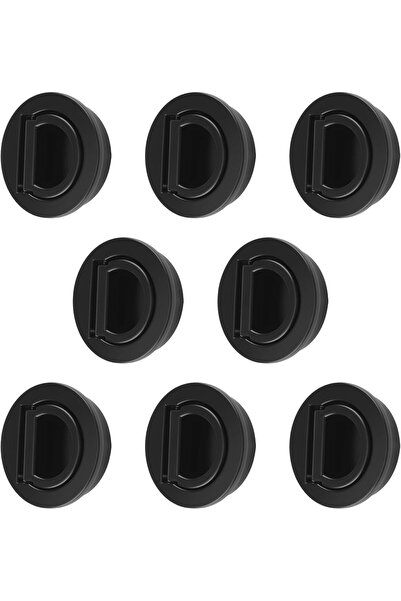 STARSTAR 8-Piece Set of concealed handles w/built-in round pull rings - cabin...