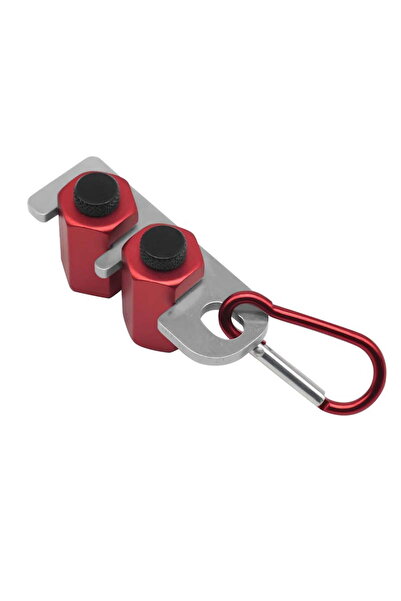 STARSTAR Woodworking framing square step gauge set with bracket, fence knob g...
