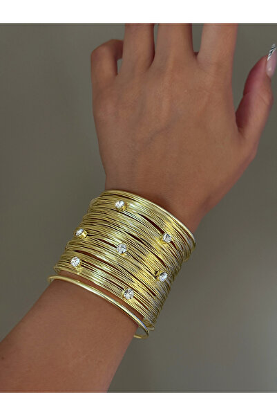h&b design jewel Steel Stone Design Bracelet