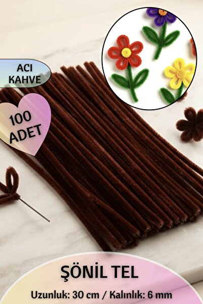 Dantelux 100 komada čenilne pahuljaste žice 30 cm | Materijal za rukotvorine,...