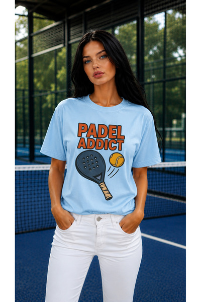 VODEXA Unisex Oversize Tennis Printed T-Shirt 100% Cotton Tennis Themed Comfo...