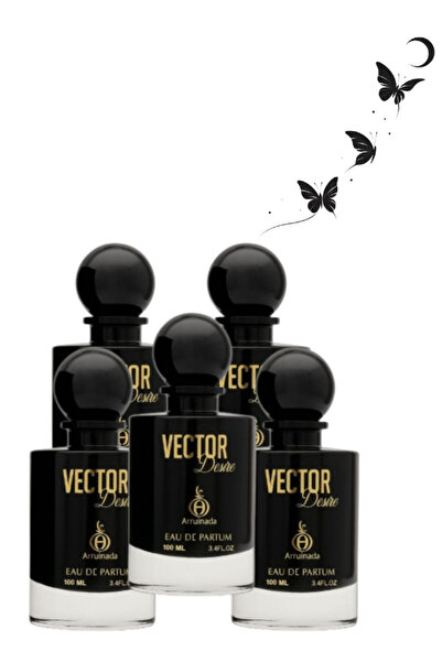 Arruinada 5 قطع من عطر فيكتور ديزاير الأسود 100 مل