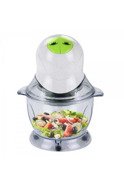 SAPIR Tocator electric universal, 400W, 1 l, 2 cutite din otel, baza anti-alu...