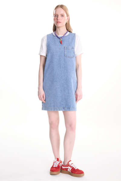 Ted Baker Mavi Kadın Comfort Fit Elbise TBWRDN2003