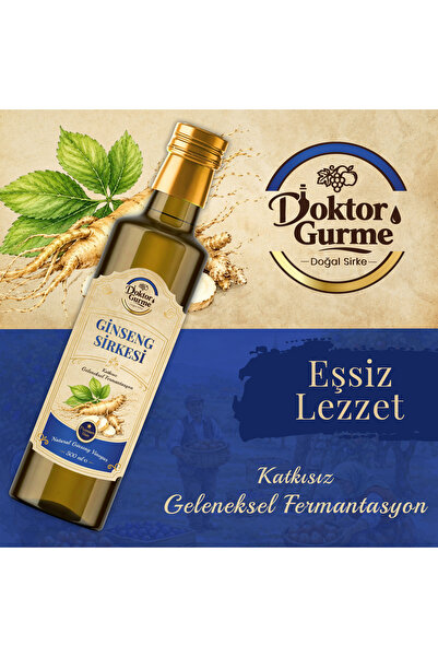GİNSENG SİRKESİ 500 ML CAM