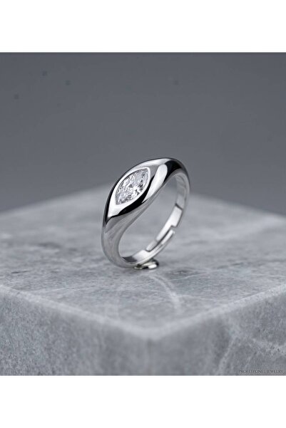 Riseth Jewelry Core Silver Ring (Serçe Parmak Yüzüğü)