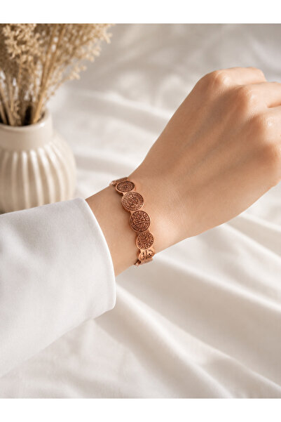 AWM Unisex Spiritual Design Prayer Handcuff Bracelet