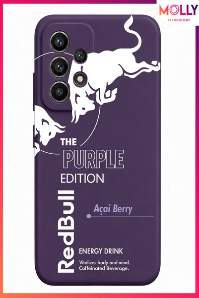 Molly Deep Purple the Purple Edition Patterned Inside Velvet Silicone Case fo...
