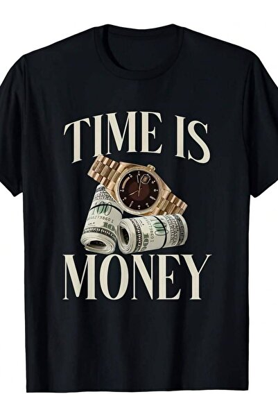 k222 Exquisite Comfortable Time Is Money Cash Business Millionaire Cryptocurr...