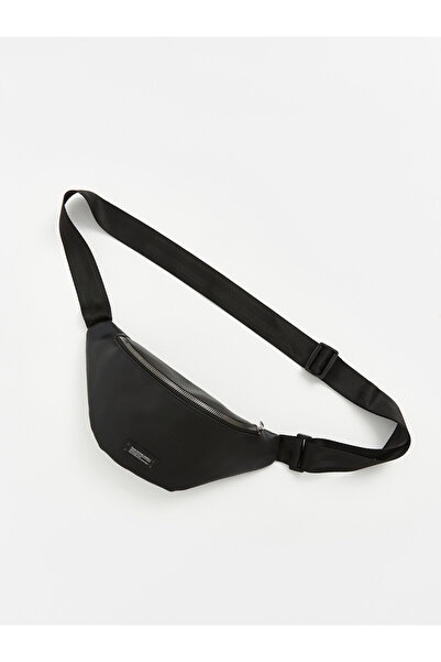 LC Waikiki Black Zippered Men's Waist Bag