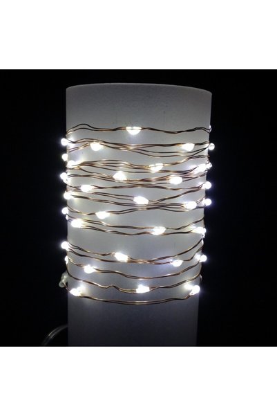 OEM Instalatie Craciun Tip Turturi, 5 m, 143 Led-uri, IP44, Alb rece, 8 jocuri de lumini