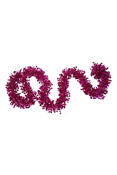 Rao Beteala Craciun, Roz, Marimea: 2 M X 9 Cm Material:folie Pvc, Interior/ex...