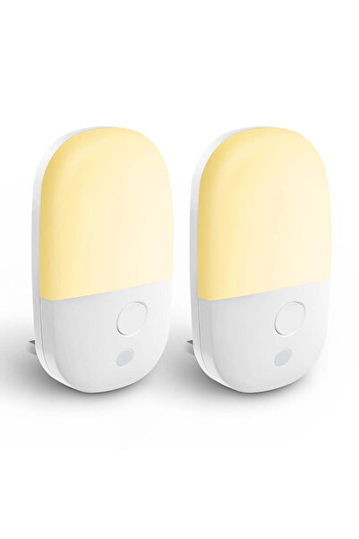 STARSTAR Plug-in dimmable night light with sensor, warm white LED light, 2-pa...