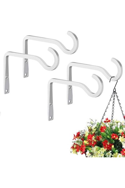 STARSTAR Suitable for Pack Wall Hanging Basket Bracket Plant Holder Hooks Gar...