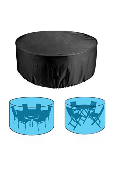 STARSTAR 190x90cm Round Garden Table Cover - Protects garden table from water...