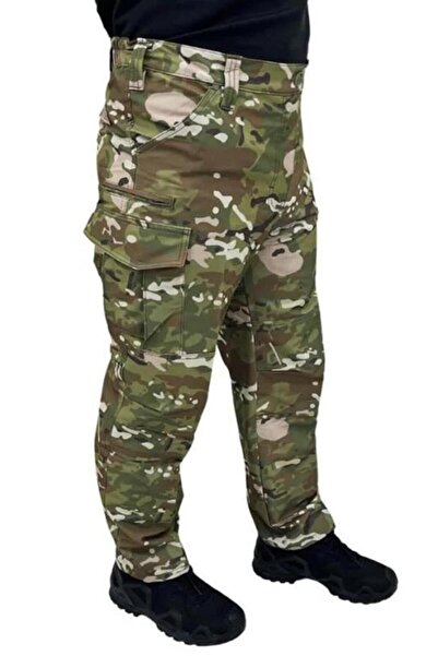 SINGLE SWORD Outdoor Tactical&Trekking Lycra Men&Women Trousers (M/Multi̇cam)