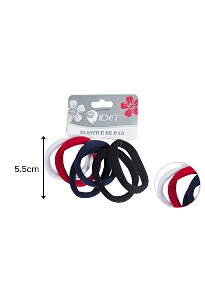 idei Bentite elastice mari dimensiune 5,5 cm, set 6 bucăți, elasticitate rezi...