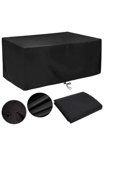 STARSTAR Waterproof Garden Table and Chair Cover, Rectangular Outdoor Furnitu...