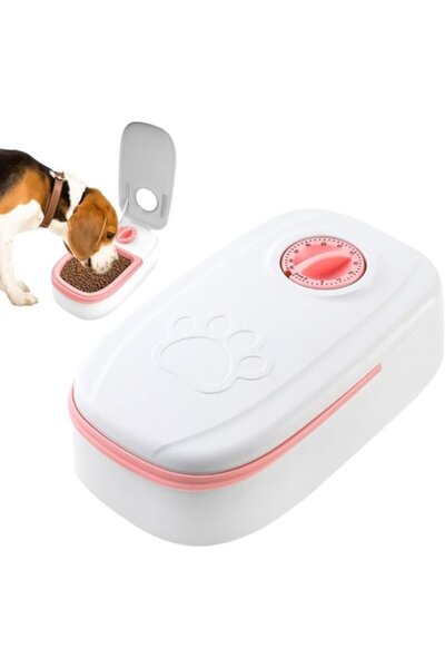 STARSTAR Automatic Pet Feeder Feeding Bowl Cat Feeder Electric Feeder Single ...