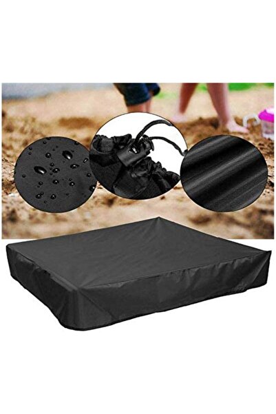 STARSTAR 210D Black 125x125x20cm Waterproof Drawstring Windproof Sandpit Toy ...