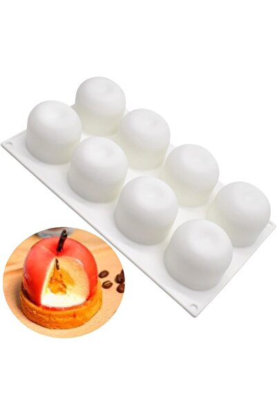 STARSTAR 3D Apple Silicone Mold - DIY Soap, Jelly, Pudding & Chocolate Ball M...