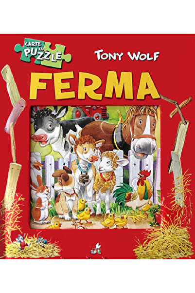 Litera Carte cu puzzle. Ferma - Tony Wolf
