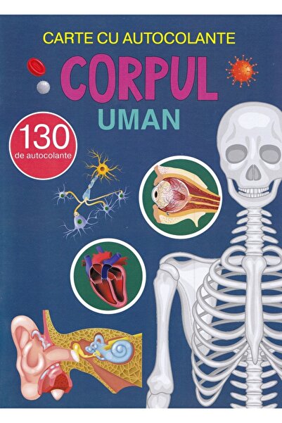 Biblion Corpul uman. Carte cu autocolante