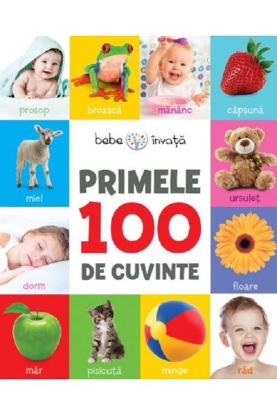 Litera Primele 100 de cuvinte. Bebe invata
