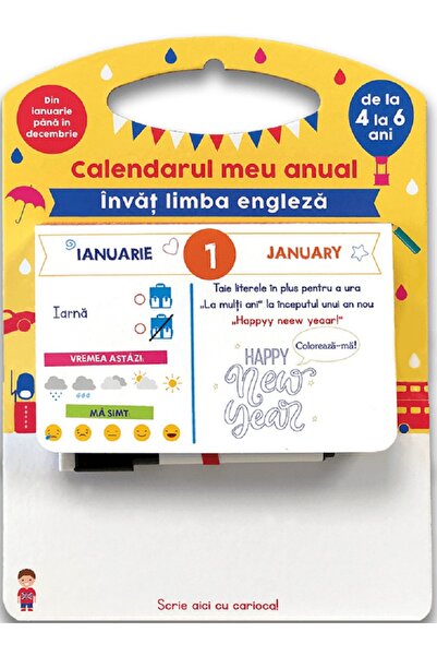 Didactica Publishing House Calendarul meu anual. Invat limba engleza - Sandra...