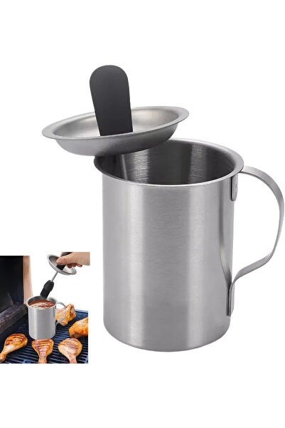 STARSTAR BBQ accessory set - sauce pan set - oiling brush pan - BBQ tools - B...