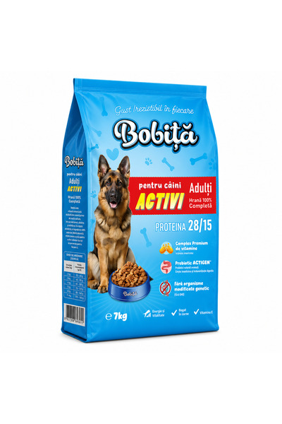 Bobita Премиум суха храна за активни кучета в зряла възраст Бобита Актив 28/1...