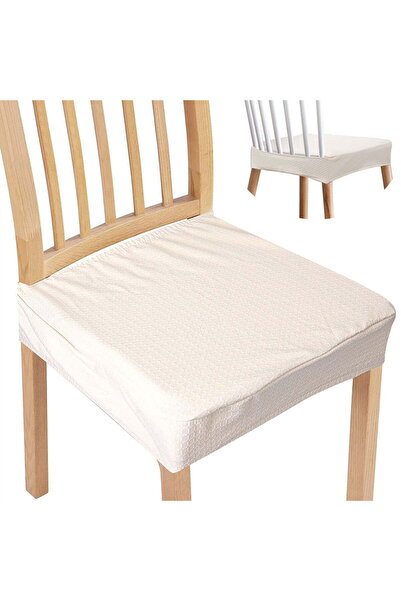 STARSTAR Waterproof dining chair covers, 4-piece set, elastic jacquard remova...