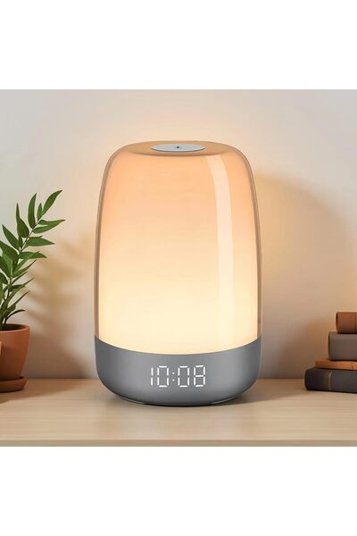 STARSTAR Baby soothing multi-color night light with seven alarm settings, sui...