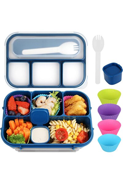 STARSTAR Kids' lunchbox, children's lunch box, adult lunch box, 4-compartment...