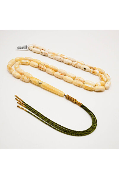 Generic Brand Kaliningrad Amber Gypsy Rosary – 47 Beads 15.5×7mm Barrel Praye...