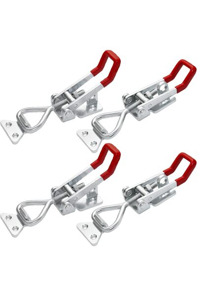 STARSTAR 4-Piece Heavy-Duty Pull-Lock 120 lb Capacity 4002 Adjustable Quick-R...