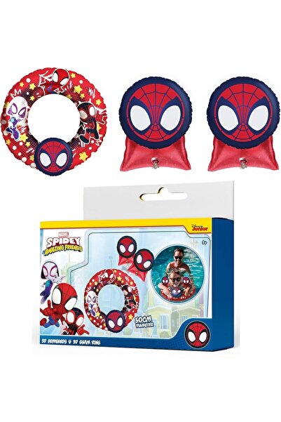 Eolo Toys BUNDLE MARVEL 3D ARM BAND AND SWIM RING - SPIDEY