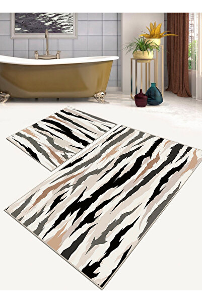 Ardizayn Special Design, Non-Slip, Non-Shedding Base, 2-Piece Bathroom Rug (6...