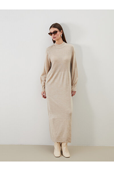LC Waikiki Neckband Tricot Dress