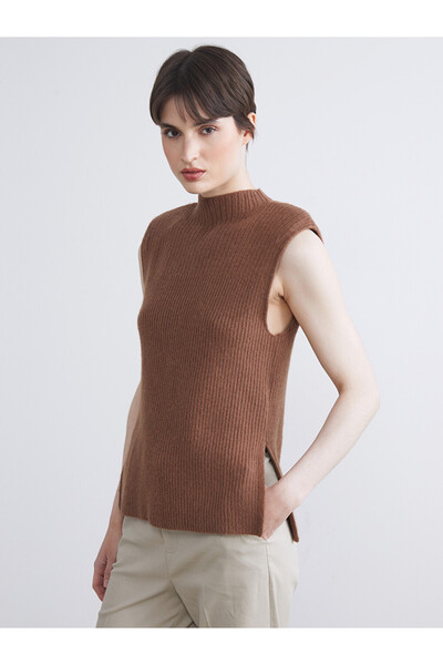 LC Waikiki Funnel Neck Women's Knitwear Sweater Vest