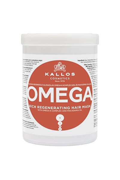 Generic Brand Μάσκα μαλλιών, kallos, 1000 ml omega