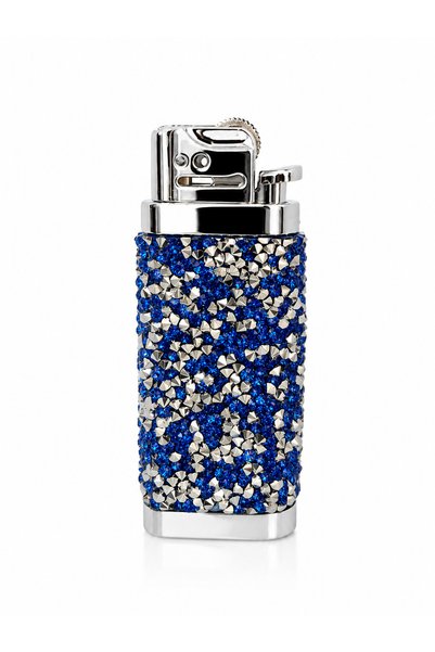 ONRSTORE Kristal Taş Kaplamalı Metal Gaz Dolumlu Çakmak Hediyelik Premium Model
