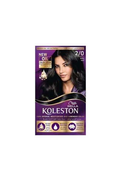 Koleston صبغة شعر سوداء 2/0 50 مل