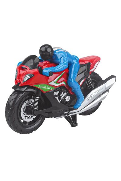 BAMI NETWORK Motocicleta cu Calaret Friction Plastic Baieti 12.5cm Cadou