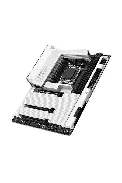 Nzxt N7 B850 8000MHz(OC) DDR5 Soket AM5 WIFI6E M.2 HDMI Beyaz ATX Anakart