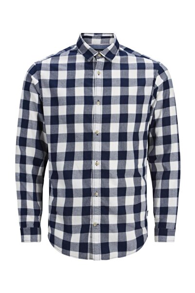 Jack & Jones Πουκάμισο ανδρικό "Twill" λευκό